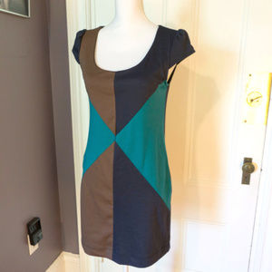 Modcloth Colorblock Dress